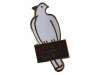 The Parrot Society UK Club Pin Badge